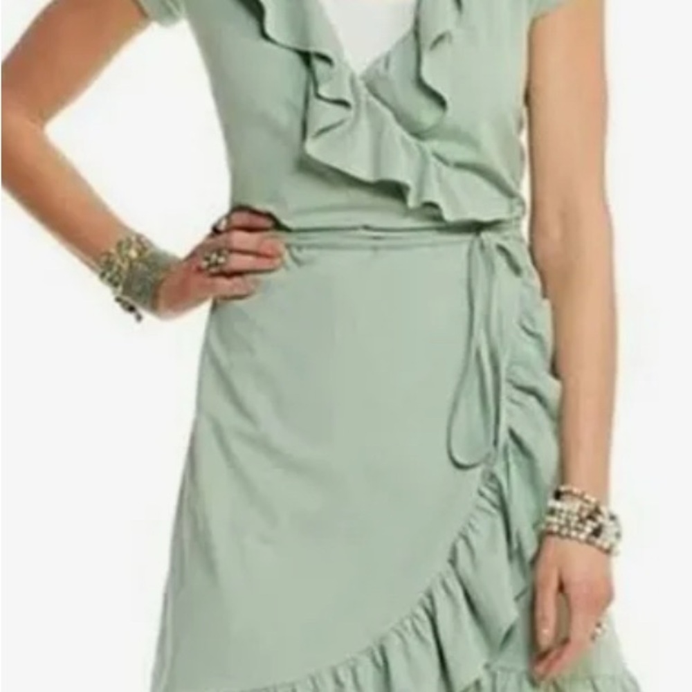 Adorable Matilda Jane Ruffle Wrap Dress